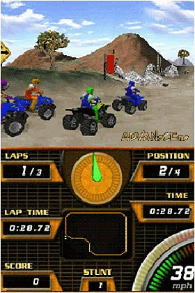 ATV Quad Frenzy (USA) screen shot game playing